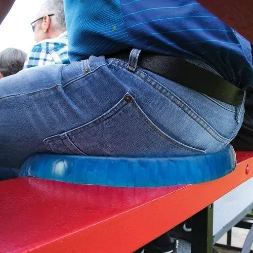 Almofada Com Capa Em Silicone Gel Para Assento Banco de Carro Escritório Ortopédico