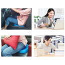 Almofada Com Capa Em Silicone Gel Para Assento Banco de Carro Escritório Ortopédico