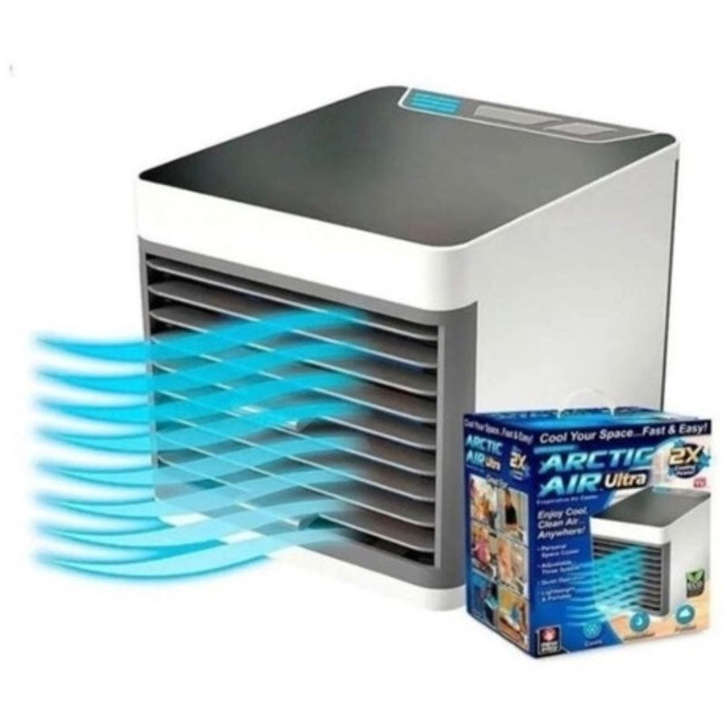 Mini Climatizador Ar Condicionado Portátil Umidificador USB