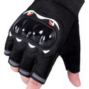 Luva De Moto Bike Meio Dedo Motoqueiro Motocross Esportivo