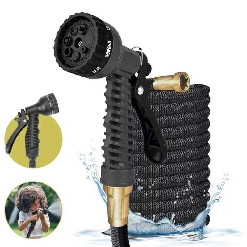 Mangueira Magica Elástica Expansível Flexível Jardim 25M