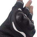Luva De Moto Bike Meio Dedo Motoqueiro Motocross Esportivo