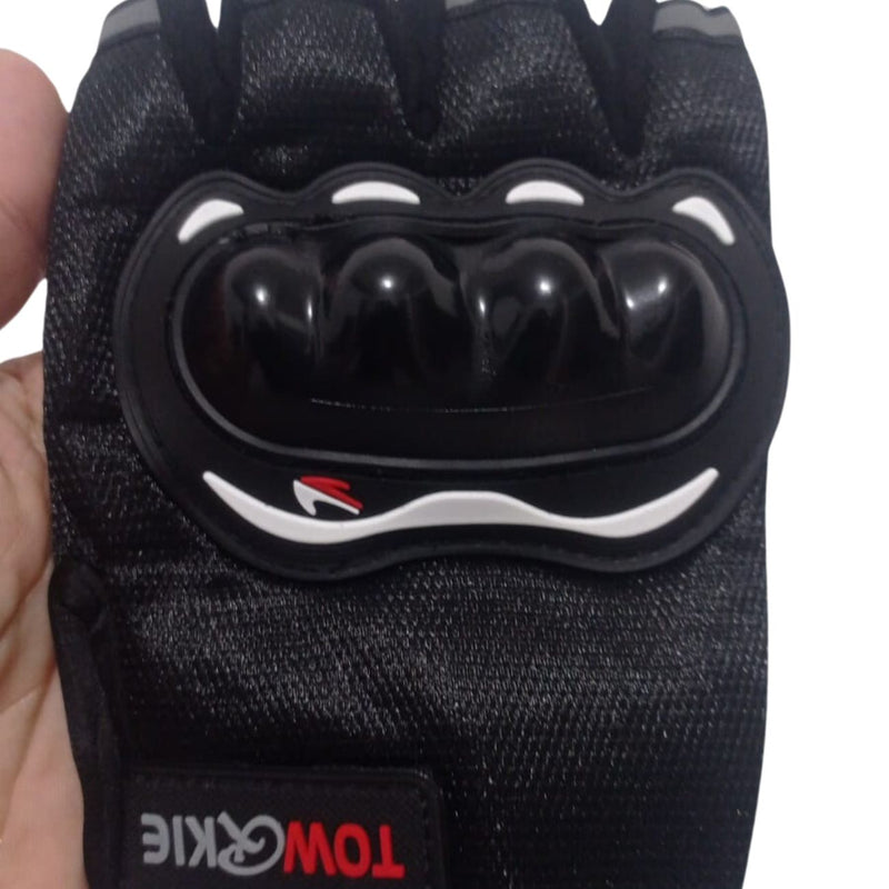 Luva De Moto Bike Meio Dedo Motoqueiro Motocross Esportivo