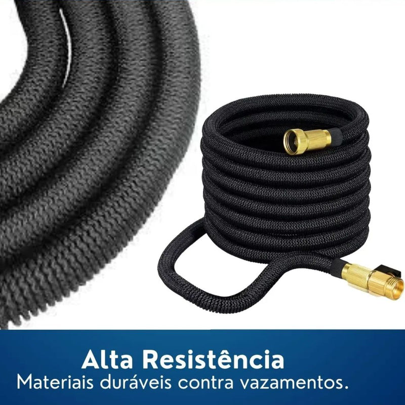 Mangueira Magica Elástica Expansível Flexível Jardim 25M