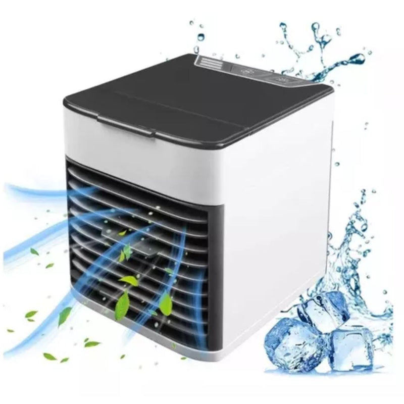 Mini Climatizador Ar Condicionado Portátil Umidificador USB